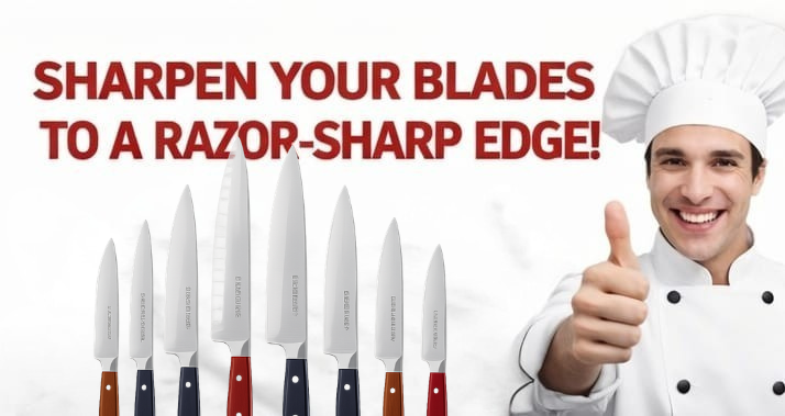 Kitchen Knife sharpener, Professional 3 Stage Easy sharpener